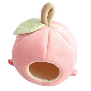 Genérico - Forma De Manzana Pequeña Mascota Nest Hamster Hammock Cave Cave House Rosa