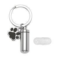 Magideal - Urnas Para Cenizas De Mascotas, Urnas Conmemorativas Que Se Pueden Abrir, Paz Y Comodidad, Urnas Para Cenizas De Perros, Urnas Conmemorativas De Crema , Llavero