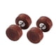 thumbnail image 2 of Madera Madera Mujeres Pendientes Stud Earrings Plugs Piercings Tornillo 8mm Brown, 2 of 3