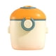 thumbnail image 4 of Dispensador De Fórmula De Leche Para Viajes Tapa Hermética Con Cucharas Para Viajes Exterior Naranja Grande, 4 of 5