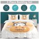 thumbnail image 2 of Kuromi 3 Pieces Anime Merch Comforter Set 1 Quilt Cover 2 Pillowcases 3D Printed Cute Comfortable Bed Set Cover Merchandise Gifts for Boys Girls Adults, 2 of 5