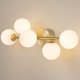 thumbnail image 1 of Luz de tocador para baño artmoonlight 69 cm 5 luces dorado LED, 1 of 9