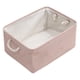 thumbnail image 1 of Cesta De Almacenamiento De Tela Organizador De Juguetes Plegable Impermeable Contenedor De Almacenamiento Grande Pink_S, 1 of 5