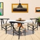 thumbnail image 2 of Pack 2 Sillas Comedor Whishbone Madera Negro, 2 of 6