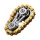thumbnail image 1 of Giroscopio Metal Spinner Antiestrés Cadena Fidget Mecanico, 1 of 2