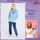 thumbnail image 3 of Conjunto De Pijama Fleece Con Capucha De 2 Piezas Para Mujer Stitch, 3 of 5
