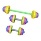 thumbnail image 1 of 3PCS Juguetes Para Niños Mancoderías Powerlifting Para Mayores De 3 Años Set De Equipos De Entrenamiento Para Niños, 1 of 5