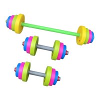 Bothyi - 3Pcs Juguetes Para Niños Mancoderías Powerlifting Para Mayores De 3 Años Set De Equipos De Entrenamiento Para Niños