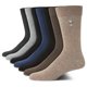 thumbnail image 1 of Calcetines de vestir IZOD, ligeros y elásticos, con puños, 7 unidades, para hombre, 1 of 7