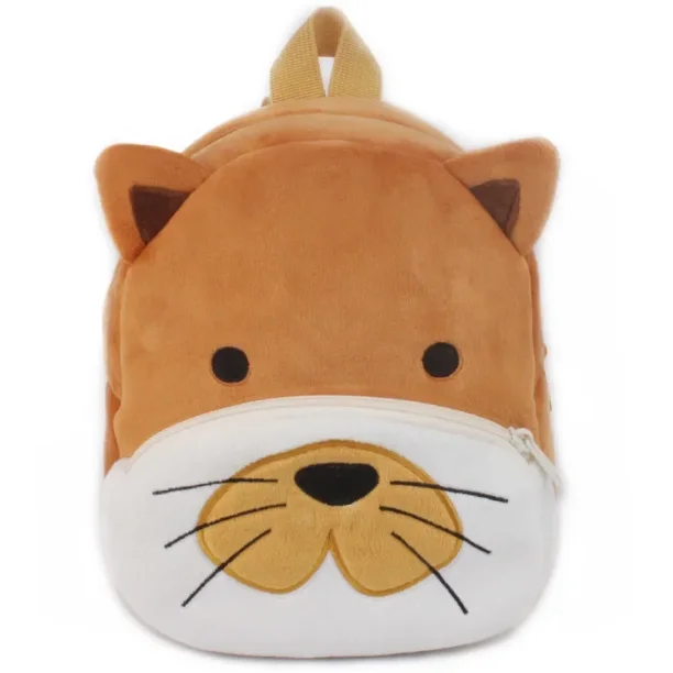 Baby Girls Backpack Kids Cute Plush Backpacks Baby School Bags 3D Cartoon Animal Book Bag for Boy Girl Mini Toddler Bag 0-4Y