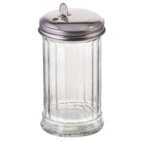 Winco - Azucarero Vidrio Tapa Metalica 12 Oz