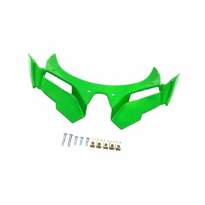 Ioensy - Cubierta De Ala Aerodinámica De Carenado Delantero Para Kawasaki Zx4R Zx-4Rr 2022-2024 Verde