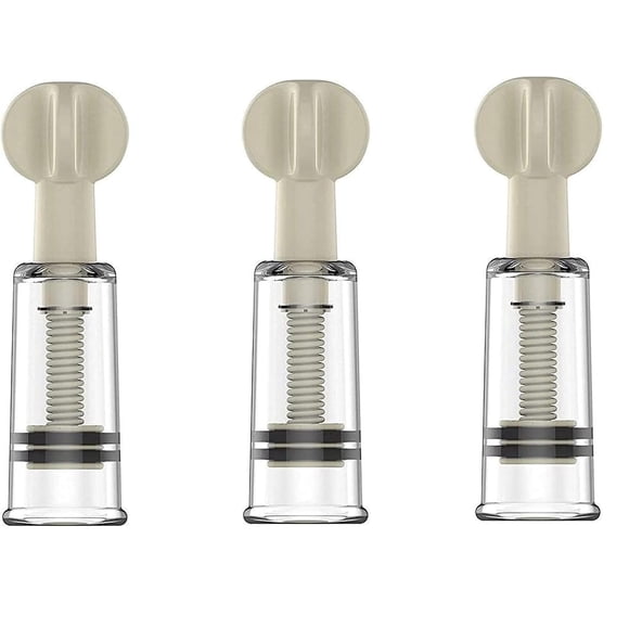 Set de terapia de ventosas Gajoin con bomba magnética, 3 piezas