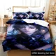 thumbnail image 1 of Wednesday Addams Bedding Set Boys Girls Duvet Cover Pillowcase Bed boys Adult Home Textileextile, 1 of 5