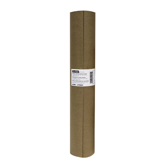 Papel De Enmascarar 15 Cm X 55 M Color Marrón Uso General