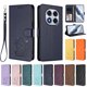 thumbnail image 3 of Xiaomi Redmi Note 14 Pro 4G Funda Billetera de Gato, Azul, 3 of 6