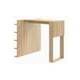 thumbnail image 4 of Mesa Smart Con Panel Repisa Lateral Color Natural, 4 of 5
