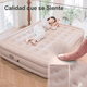 thumbnail image 4 of Colchon Inflable Bomba Recargable Cama 2 Plazas 45cm, 4 of 7