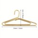 thumbnail image 3 of 8pcs Hanger-Shaped Metal Paper Clips - Perfect for Office, School, and Wedding Decorations!, 3 of 4