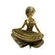 thumbnail image 3 of Figura De Dama Africana Con Almacenamiento De Llaves, Estatua De Mujer Para Escritorio, Baño, Oficina, 14,3x10,2x16,2 Cm, Dorado, 3 of 3
