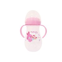 Pumucki - Mamadera Boca Ancha 300Ml Celeste