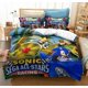 thumbnail image 1 of Cartoon Sonic Character Quilt Duvet Cover Set Soft Super Bed Linen3-Piece Bedding Set, 1 of 4
