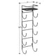 thumbnail image 2 of Toallero de Pared Sorbus de 5 Niveles con Estante de Madera Negro, 2 of 8