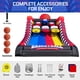 thumbnail image 5 of Juego inflable de tiro de básquetbol OZIS con 4 pelotas y soplador, 5 of 6