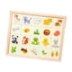 thumbnail image 5 of Juego de mesa de madera Montessori, juegos educativos, aprendizaje de matemáticas, tablero de conteo portátil, juguetes de tablero a juego para niños, animales, 5 of 5