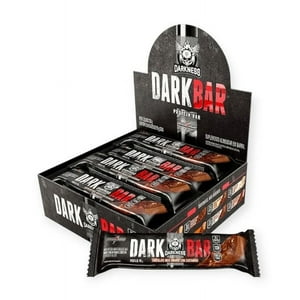 Integralmedica - Box 8 Barras Darkbar Protein Bar Chocolate Medio Amargo Con Castaña -