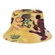 thumbnail image 1 of Kiya y los Héroes Kimoja Sombrero bucket para adultos, gorra de protección solar, sombrero de pescador plegable para viajes al aire libre, pesca y actividades de verano, 1 of 6