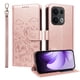 thumbnail image 1 of Funda Billetera FOXDOCK Compatible con OPPO Reno 14 Pro 5G, Diseño Perrito Tierno, Ranuras para Tarjetas y Soporte Plegable, 1 of 6