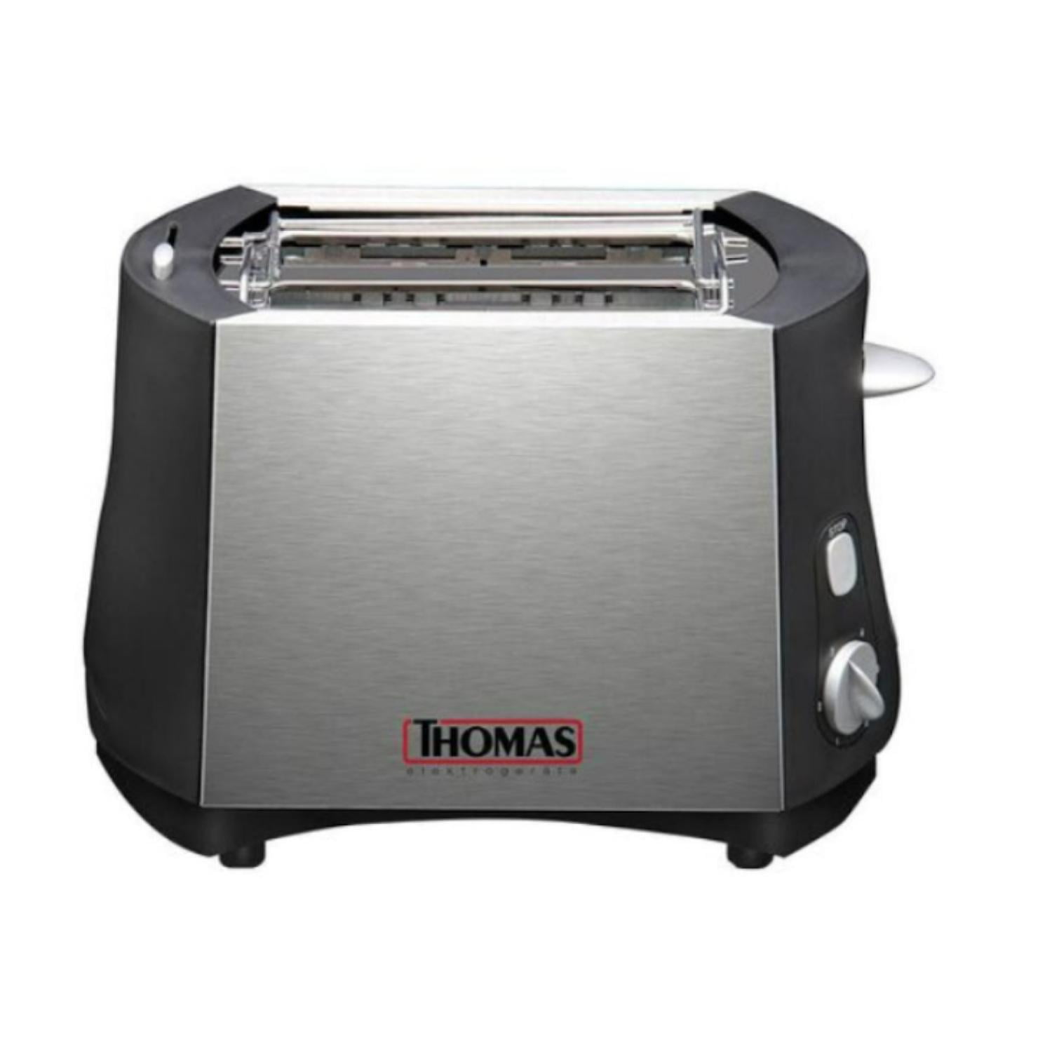 Thomas - Tostador De Pan Electrico 800w 6n De Tostado Th-120