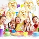 thumbnail image 4 of Guirnalda de feliz cumpleaños VCOSTORE con 5 globos de látex con confeti de lentejuelas doradas y 13 banderines con letras doradas brillantes, perfectos para decoraciones de fiesta de cumpleaños, 4 of 7