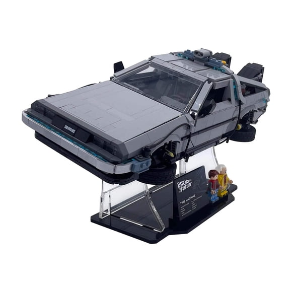 Base De Exhibición Compatible Con Lego 10300 Delorean