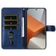 thumbnail image 2 of Funda con Cremallera para Xiaomi Redmi Note 13 Pro Plus 5G, Carcasa Cartera de Cuero PU con Soporte y Tarjetero, 2 of 6