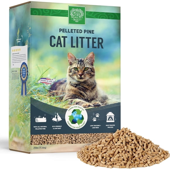 Arena para Gatos Small Pet Select en Pellets de Pino 11,5 kg