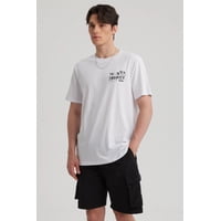 Fashionspark - Polera Hombre Print Regular Fit Blanco