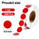 thumbnail image 4 of Pegatinas Aanxufa 1000 uds 1,3 cm Punto rojo circular, 4 of 9
