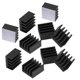 thumbnail image 5 of Kit surtido de disipadores térmicos Easycargo, 100 piezas de aluminio para PC, 5 of 9