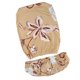 thumbnail image 3 of Cubierta de la silla de la computadora de la oficina de la funda del Spandex del estiramiento Beige-floral, 3 of 5
