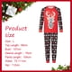 thumbnail image 4 of Pijamas navideños familiares de moda, camisetas y pantalones de manga larga para papá, mamá y niños, conjunto de pijamas a juego con estampado de alce y nieve (mamá), 4 of 5