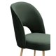thumbnail image 3 of Silla TOV Furniture Swell tapizada en terciopelo con patas doradas, 3 of 9