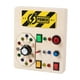 thumbnail image 2 of Montessori Busy Board Switch Light Toy Para Niños Aprendizaje Preescolar, 2 of 5