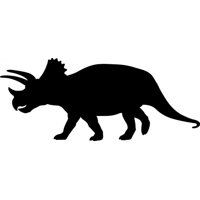 Rienda Libre Graphics - Decomural Triceratops Dinosaur Kids Ws-50420