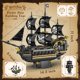 thumbnail image 4 of Juego de construcción de barcos piratas QiqoPoyee, kit de maquetas Black Pearl para adultos y niños, 4 of 7