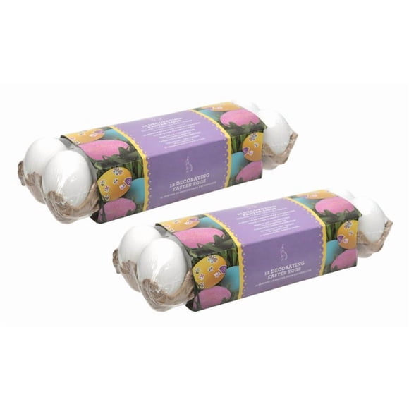 Merry Art Huevos de Pascua para pintar y teñir - Pack de 24