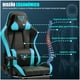 thumbnail image 4 of Silla Gamer Premium ES900 Reclinable 180° Reposabrazos 2D - Celeste, 4 of 8