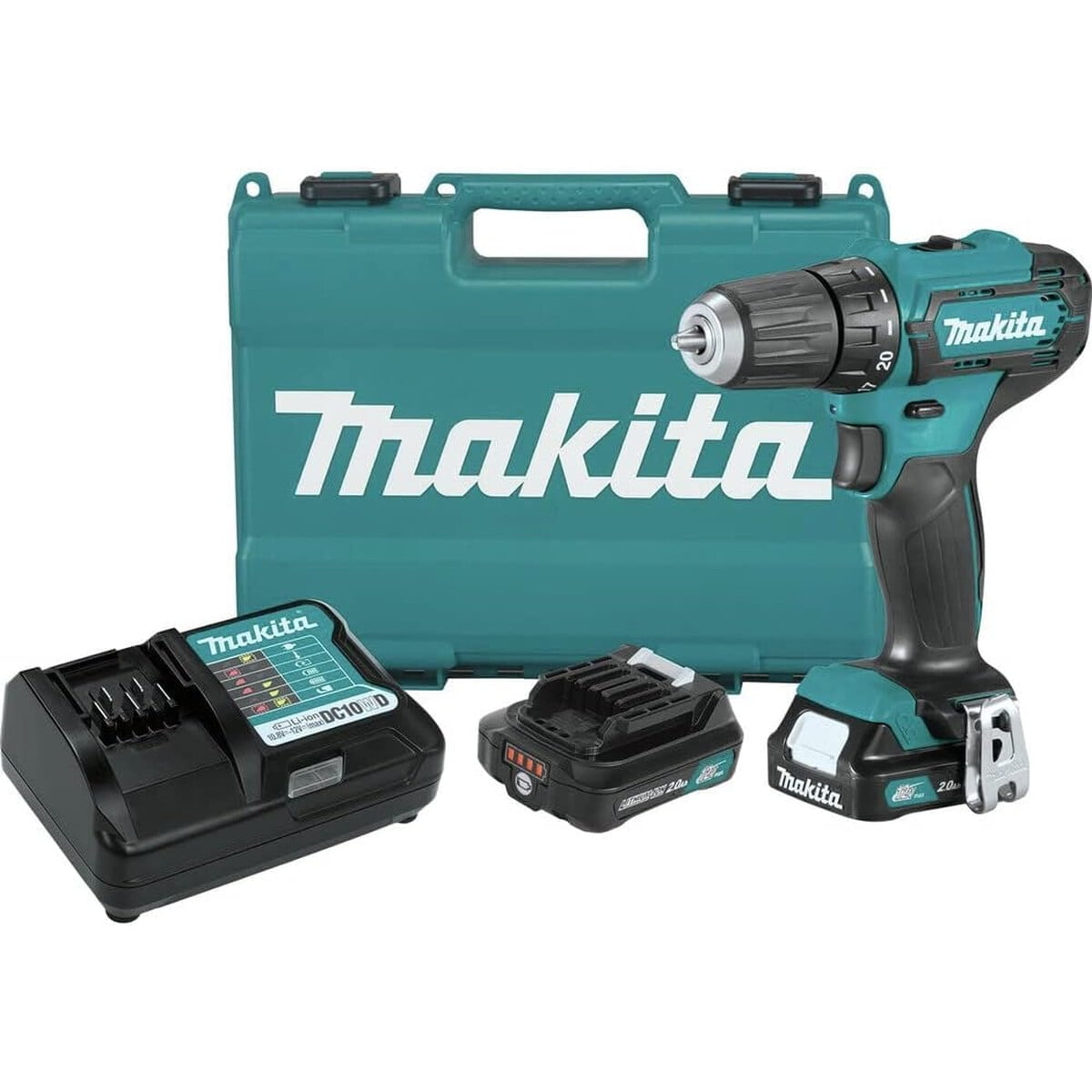Makita - Taladro Atornillador Fd09r1 12v 2 Velocidades 250inlb