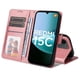thumbnail image 5 of Funda Billetera para Xiaomi Redmi 15C 4G con Porta Tarjetas y Soporte Ajustable Rosa, 5 of 6